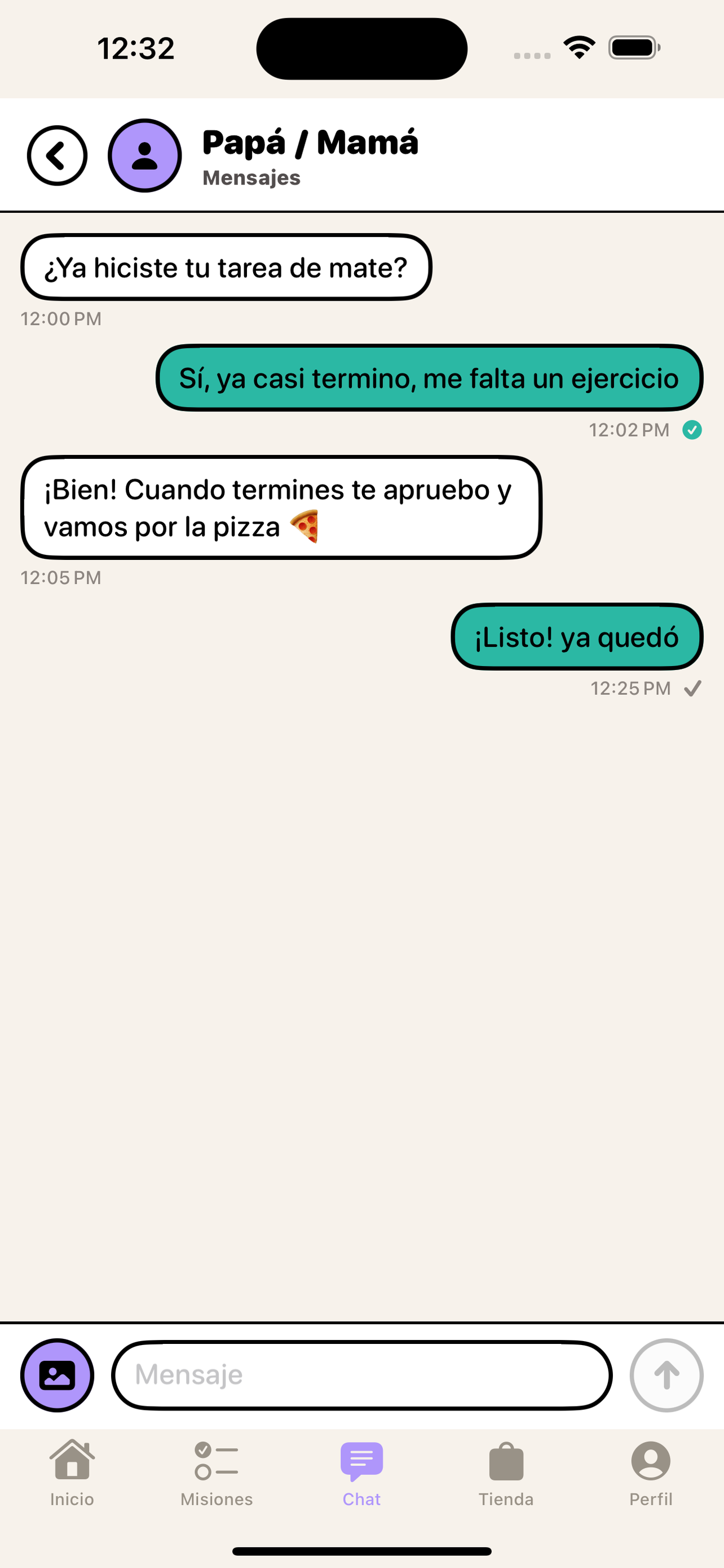 Chat con foto